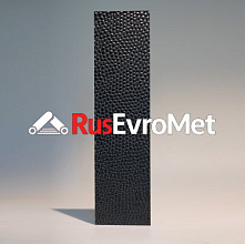 Декоративная нержавеющая сталь  3D Matt Honeycombs Black Small А